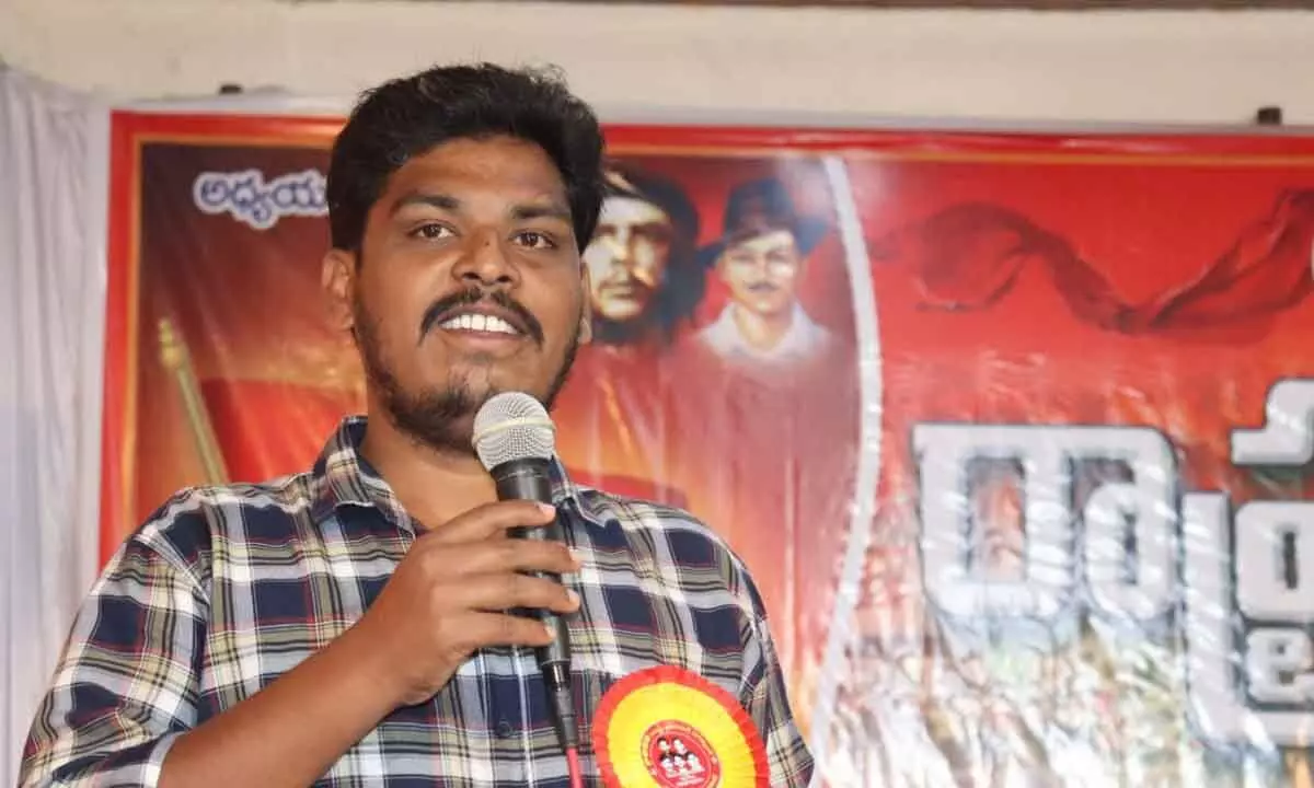Vanguri Venkatesh elected as State Secretary of PDSU