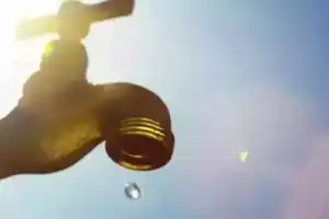Water pipeline has been leaking for three months