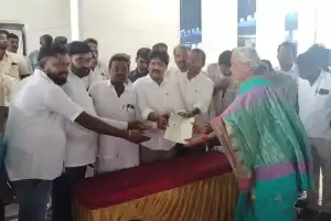 Alampur MLA Vijayudu Distributes ₹3.46 Crore for Welfare Schemes