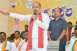 Bandi Sanjay accuses Congress of pushing Telangana toward a Sri Lanka-like crisis