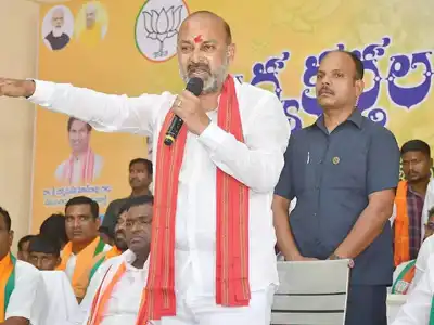 Bandi Sanjay accuses Congress of pushing Telangana toward a Sri Lanka-like crisis