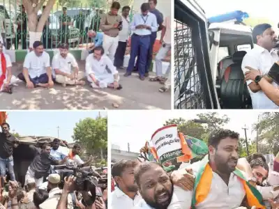 BJLP leader Maheshwar Reddy taken into custody