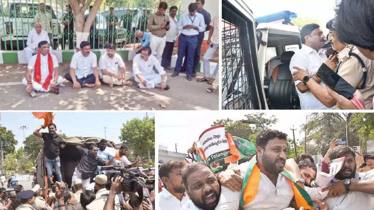 BJLP leader Maheshwar Reddy taken into custody