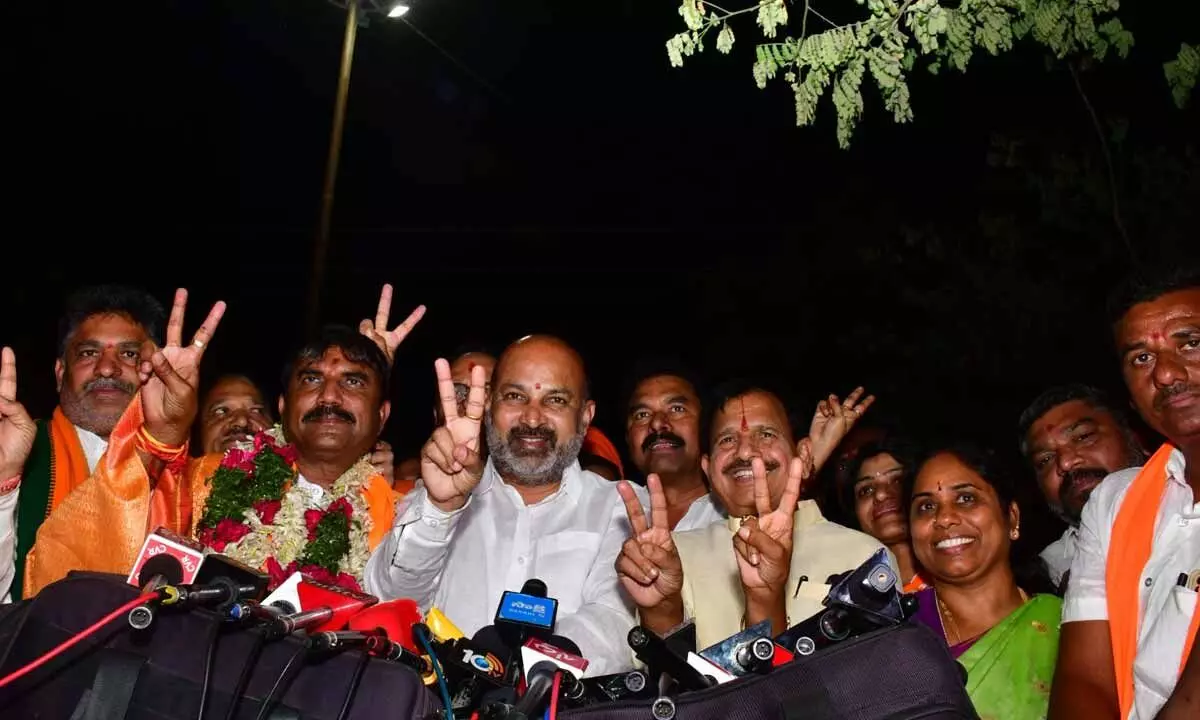 BJP’s MLC victory a ‘Ramzan gift’ to Congress – Bandi Sanjay Kumar