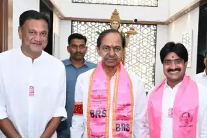BRS Legislative Party Meeting Led by KCR at Telangana Bhavan
