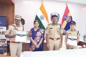 C V Anand praises police officers