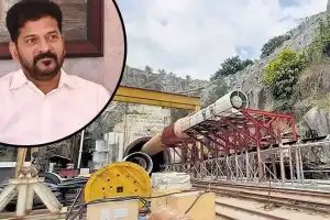 CM Revanth Reddy orders ongoing rescue operations in SLBC tunnel incident