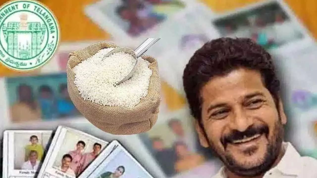 CM Revanth Reddy starts Fine Rice Scheme to help the poor in Telangana