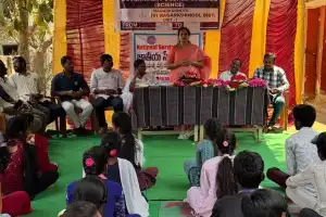 DMHO Dr. Swarajyalakshmi Praises Student Community Service at NSS Camp