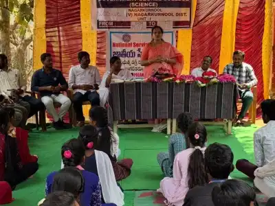 DMHO Dr. Swarajyalakshmi Praises Student Community Service at NSS Camp