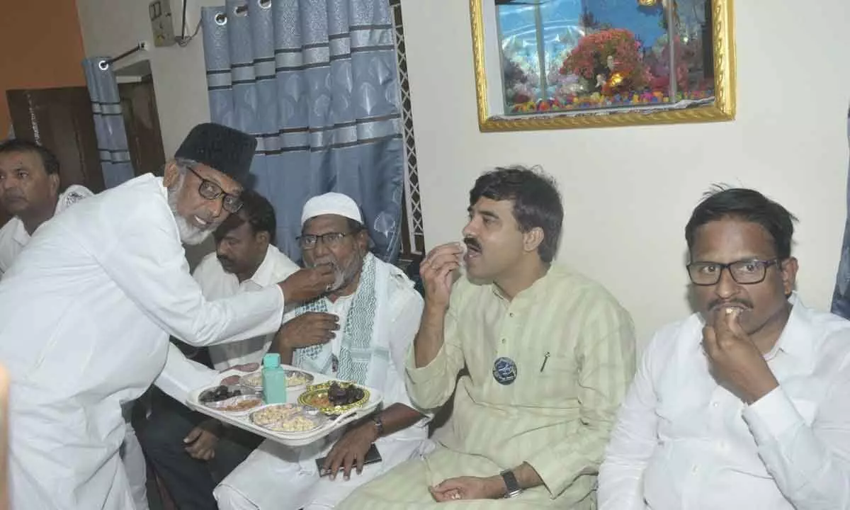 Eid Milap Ceremony Brings People Together in Mahabubnagar