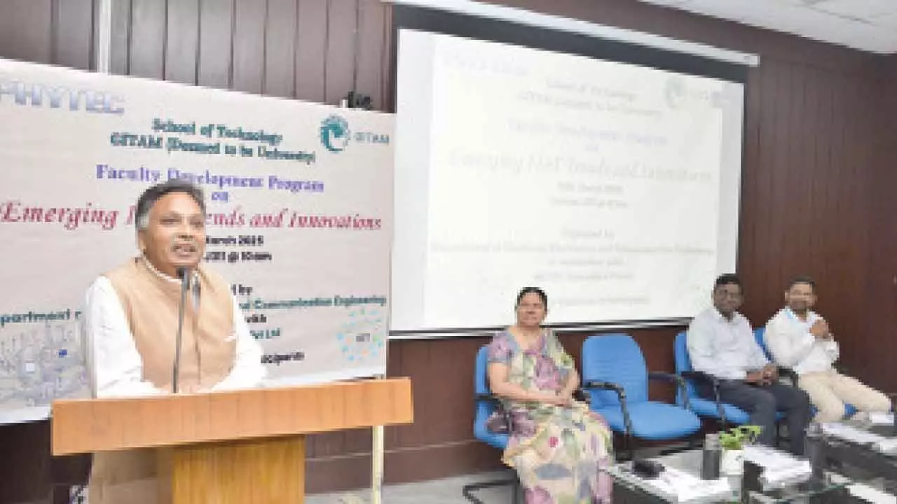 Gitam organizes FDP on emerging IIoT trends
