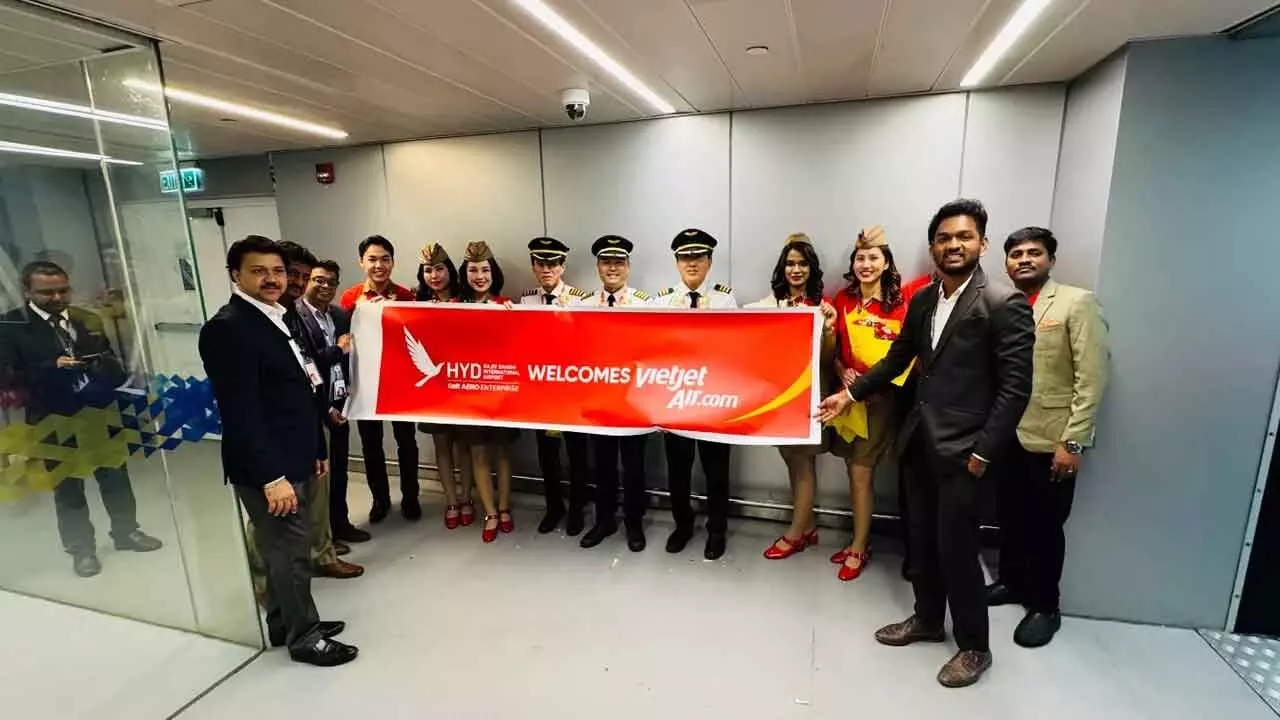 GMR Hyderabad Airport launches VietJet flights to Ho Chi Minh City, Vietnam