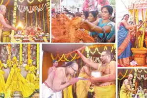 Holi Pournami fills Bhadradri temple with life!