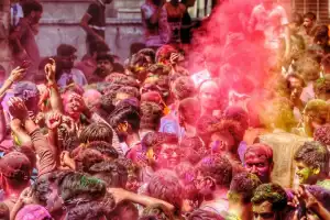 Hyderabad Celebrates Holi with Joy Under Tight Security