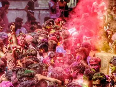 Hyderabad Celebrates Holi with Joy Under Tight Security