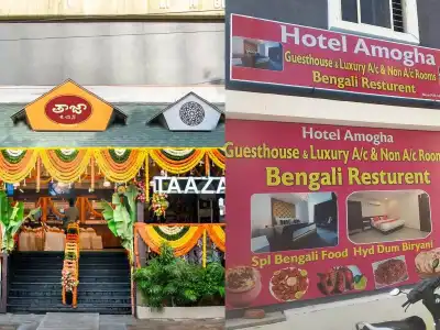 Hyderabad: Taaza Kitchen and Amogha Hotel Caught with Violations, Kitchen Connected to Toilet
