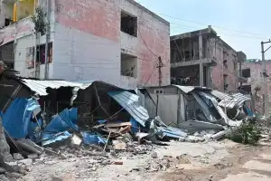 HYDRA continues clearing encroachments on Nizampet roads