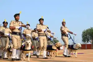 Intelligence DG attends passing out parade for trained canines