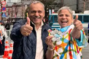Jyothi makes history in sixth marathon