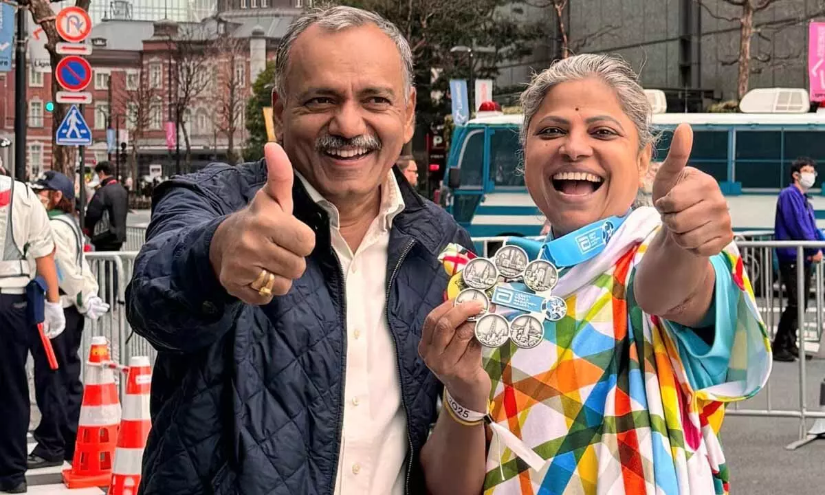 Jyothi makes history in sixth marathon