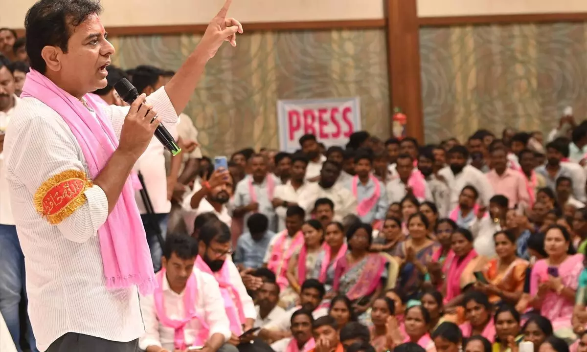 KTR alleges a thief is sitting in the CM’s chair