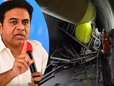 KTR Claims State Government Ignored Warnings Before SLBC Tunnel Disaster
