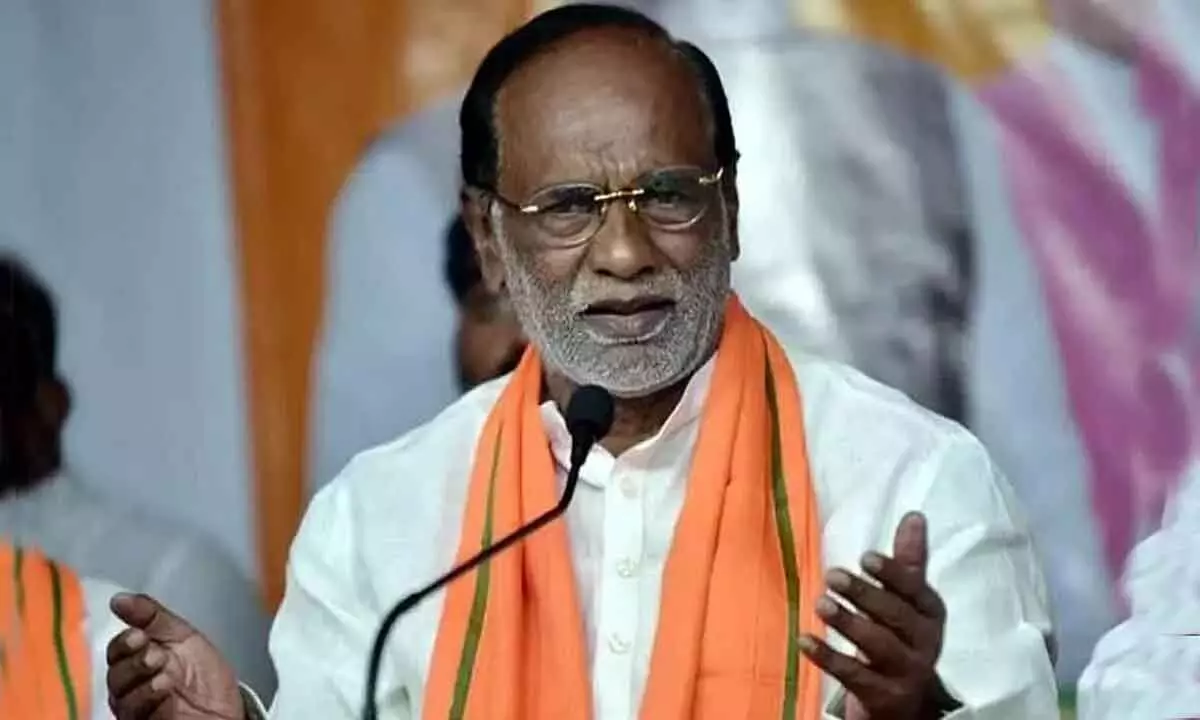 Laxman urges Revanth to take action and review RRR project instead of empty talk