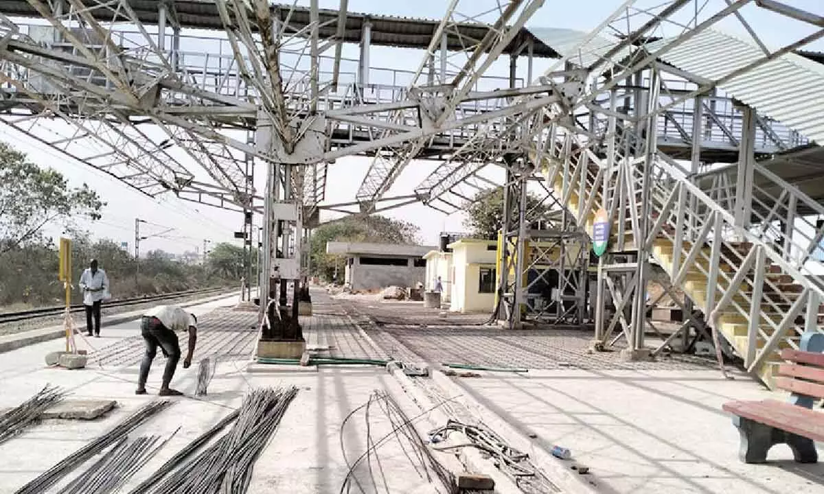 Malkajgiri railway station renovation progressing rapidly