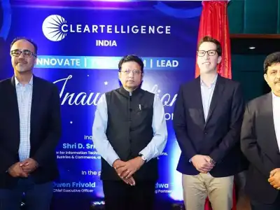 Minister Sridhar Babu Opens CLEARTELLIGENCE Office in India