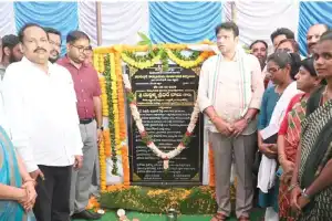Minister Sridhar Babu starts construction of new Tahsildar office