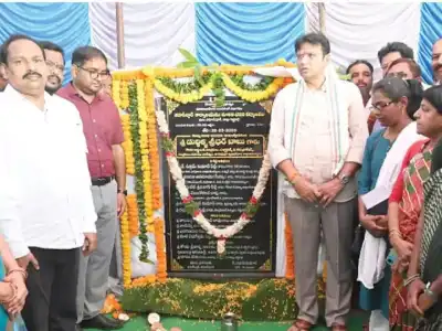 Minister Sridhar Babu starts construction of new Tahsildar office
