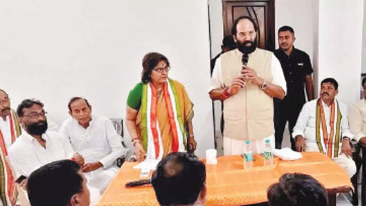 Minister Uttam expresses pride as Huzurnagar selected for fine rice scheme launch