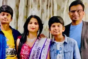 NRI Winner Bindu Priya to Represent Telangana in Mrs India 2025 Competition