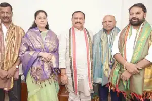 PCC chief urges newly nominated MLCs to counter Opposition propaganda