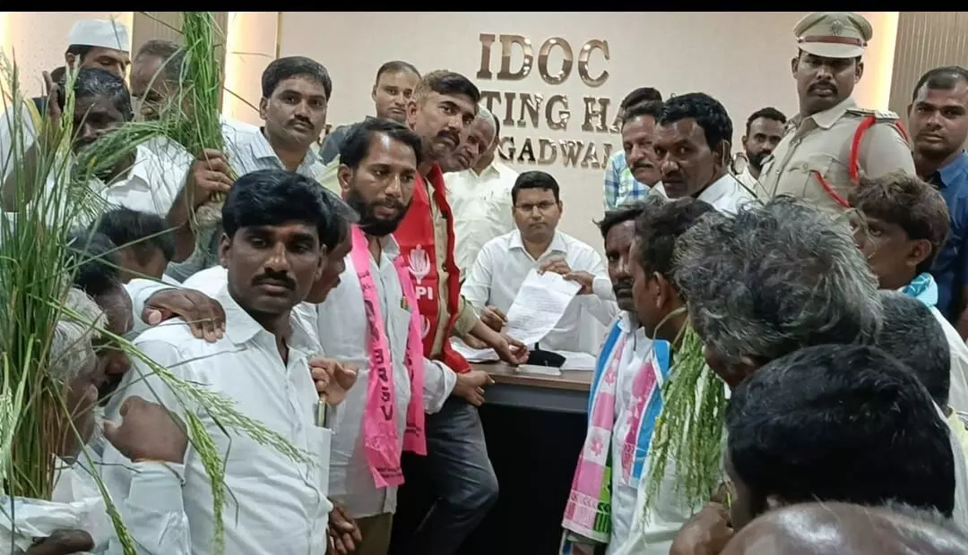 RDS Farmers Face Water Shortage as BRS Leaders Urge CM Revanth Reddy to Act