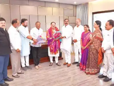 Shah and Nadda urge new MLCs to strengthen the party and bring it to power in Telangana
