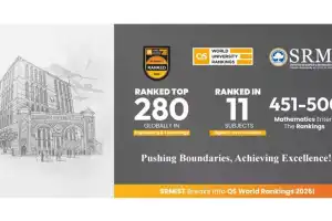 SRMIST climbs higher in QS World University Rankings