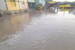 Storm brings destruction with hail and heavy rain