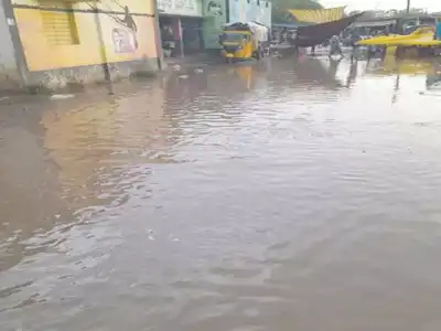 Storm brings destruction with hail and heavy rain