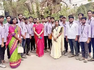 Tribal Welfare Degree College students tour Assembly