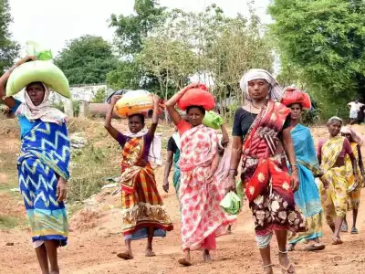 Villagers face long, exhausting walks for food supplies