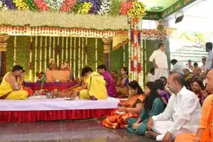 50,000 devotees attend Lord Rama’s divine wedding ceremony