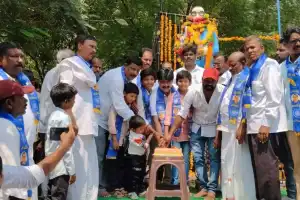 Alampur MLA Celebrates Ambedkar Jayanti, Urges Commitment to Social Justice and Equality