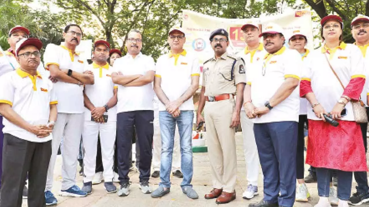Awareness walk held to promote understanding of cyber crime