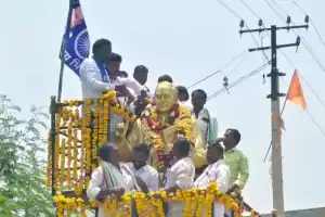 Basu Hanumanthu Naidu Leads Ambedkar Jayanti Events in Gadwal Constituency
