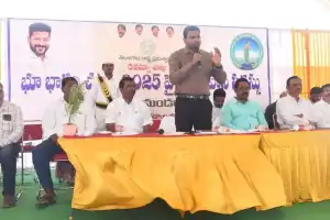 Bhoo Bharati Act Aims to Permanently Settle Land Disputes, Says Gadwal Collector B.M. Santosh