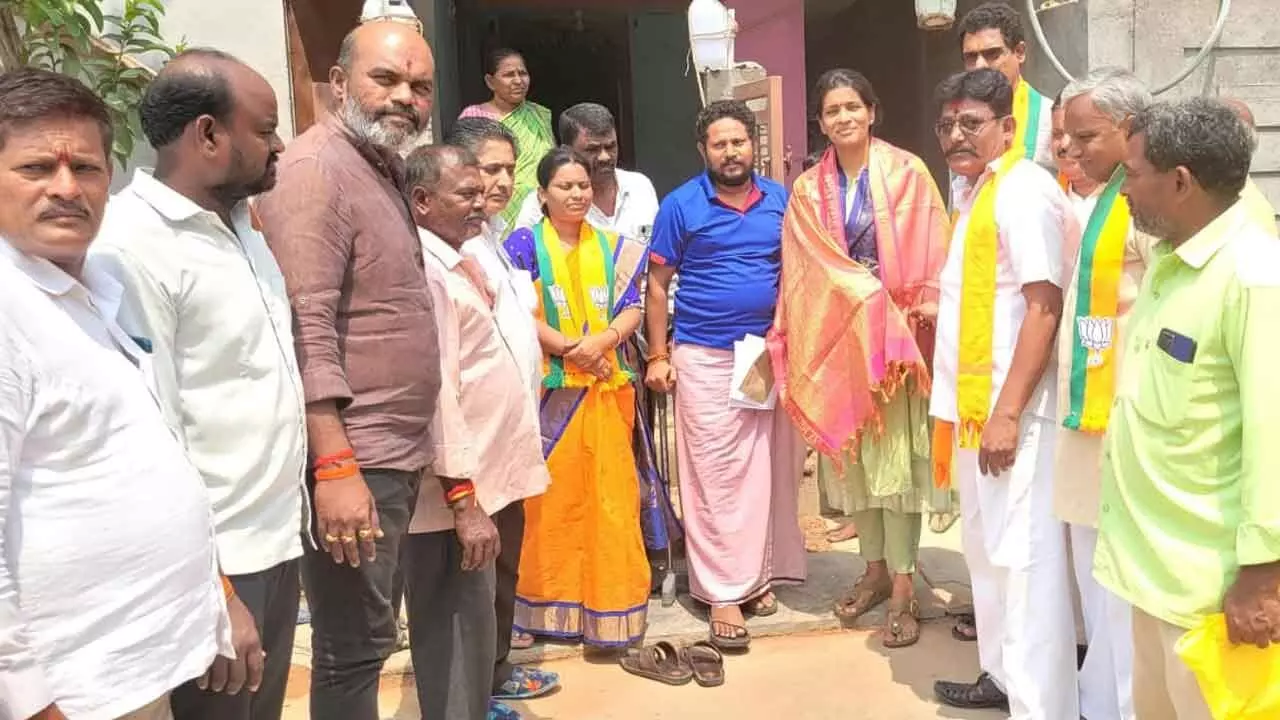 BJP Boosts Aiza Town Committee as DK Snigdha Reddy Highlights Importance of Party Cadre