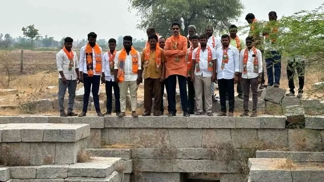 BJP Calls for Restoration of Historic Bakkamma Bavi and Temple in Aija