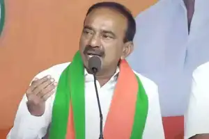 BJP MP Etela challenges KTR to a debate on 10 years of BRS rule